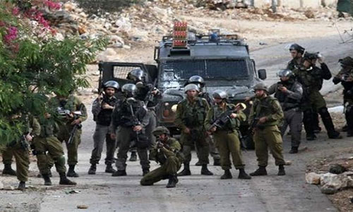 soldados de la ocupación israelí Más de 15 palestinos heridos por soldados de la ocupación israelí